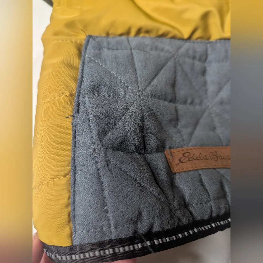 Eddie Bauer PET High Rock Padded Yoke Coat, Dijon Size Large